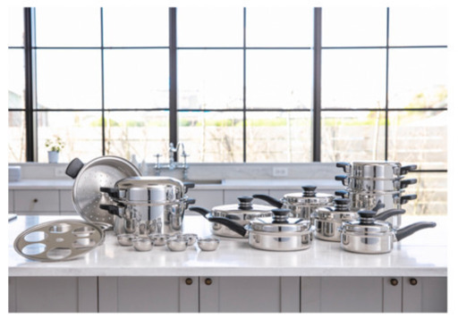 アムウェイ クィーン ２４ピース　＋　インダクションレンジ　セット