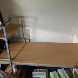 【中古】PCデスク＜縦120㎝*横60㎝*高120㎝＞