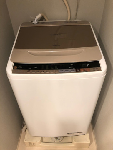 日立　全自動洗濯機　8kg 2018年製