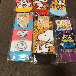 SNOOPY靴下