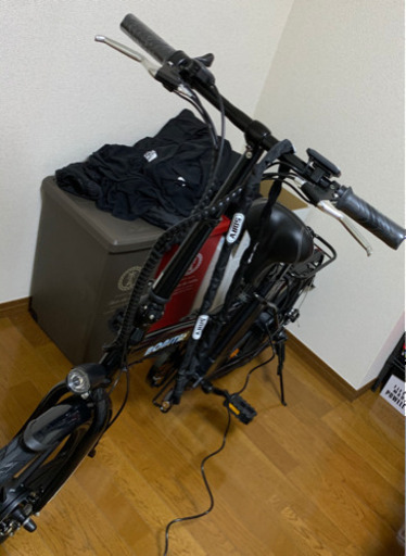 ★ジャンク品　36Vリチウムイオン電池★折りたたみフル電動自転車「BONITA16-PLUS」