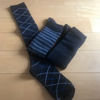 新品！オーバーニーソックス3足 19〜22cmキッズ
