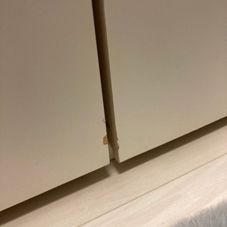 ニトリ ベッドフレーム 白の画像