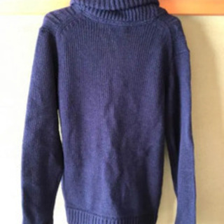 レイジブルー　ニットカーディガンの画像
