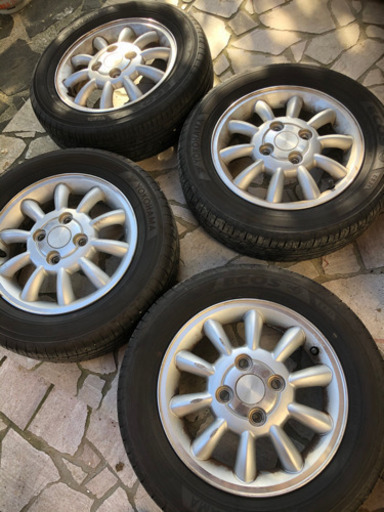 13インチ　アルミホイール　タイヤ　4本セット