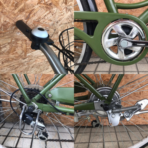 Switch bicycle SPICE シティサイクル27インチ 6段変速 2019 お買い物 街乗り 通勤・通学