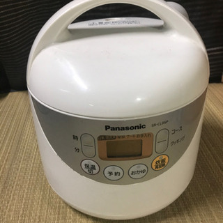 Panasonic 2010年製 三号炊き電子ジャー炊飯器