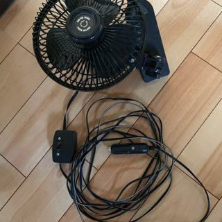ミニ扇風機　シガーソケット