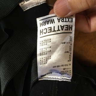heattech extra warm メンズ　XL 4本＋heattech 1本の画像