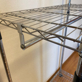 メタルラックワードローブ【高さ145㎝】の画像