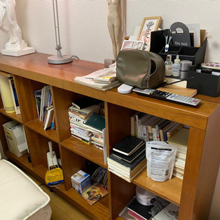 デンマーク高級家具　ボーコンセプト　本棚　横長