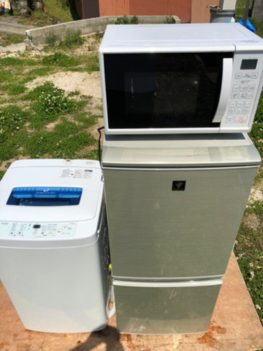 1番人気‼️格安‼️冷蔵庫・洗濯機・電子レンジの3点セット‼️