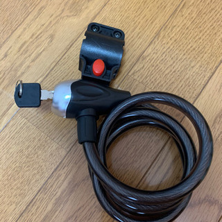 新品　KINGSIR  自転車　ワイヤーロック（カギ）の画像