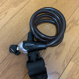 新品　KINGSIR  自転車　ワイヤーロック（カギ）の画像