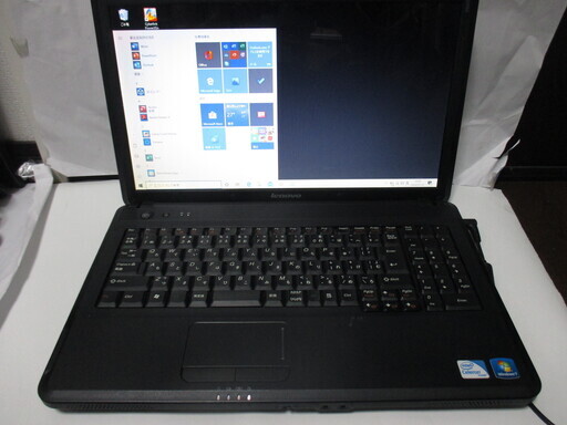 【難あり】Lenovo G550 CelT310 250GB 2GB　オフィス365搭載中古動作品