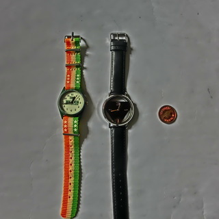 ◉ファション時計２本セット（個々不可、個性的）★お手数おかけした...