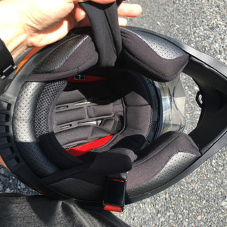 wins x-road Lサイズ　オレンジ　ヘルメット の画像