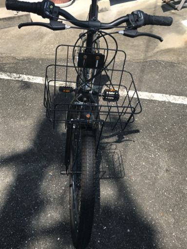 クロスバイクjeep 　カゴ付き　自転車　26インチ　18段変速