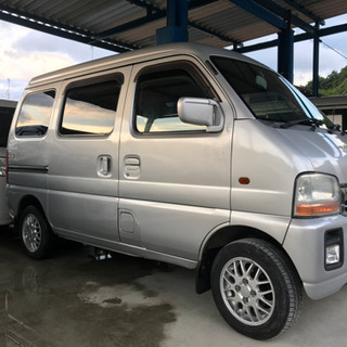 エブリワゴン ４ＷＤ ＪＯＹ ターボ アルミ　室内綺麗　ＡＴ　タイベル７万キロ代交換歴・試乗・各所 確認済みの画像