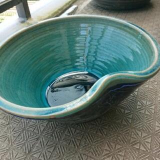睡蓮鉢  (ヒビあり)