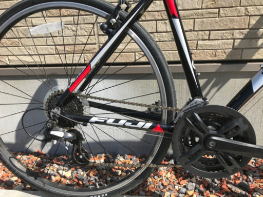 FUJI クロスバイク、カギ、スタンド、空気入れセット FUJI クロスバイク、カギ、スタンド、空気入れセット