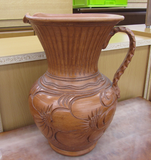 絹本水墨山水画 瑞渓筆 【作者不詳】 本物 表具は良好 作品シミ存在