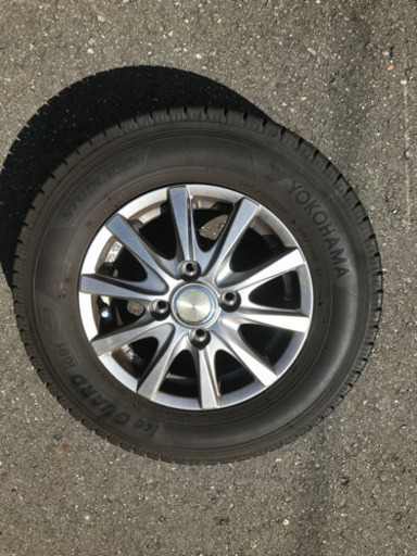 軽自動車用タイヤ、ホイールセット4本！（美品！）