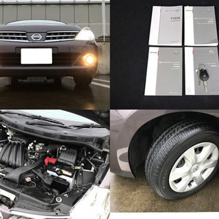 残車検1年以上！令和3年10月迄！C11 ティーダ！地デジ対応ナビ！バックカメラ ！の画像