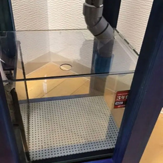 ガラスオーバーフロー水槽セットの画像