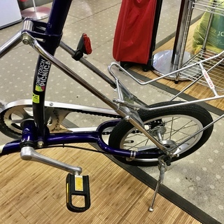 (商談中　7/24森)　BRIDGESTONE ONE TOUCH PICNICA DX ブリジストン ワンタッチピクニカ デラックス 14インチ 折りたたみ自転車の画像