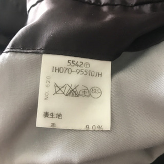 【1000円】タケオキクチ　ステンカラーコート(カーキ)の画像