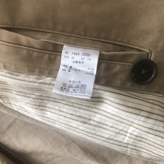 【1000円】NICOLE CLUB FOR MEN トレンチコートの画像