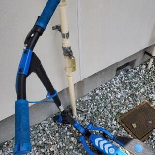 キックボード、ブルー