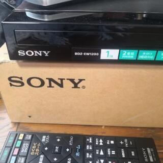 ソニー　ブルーレイレコーダー1TB