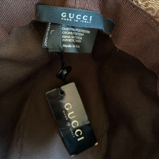 GUCCI  人気のGG柄ハット(値引き可能)