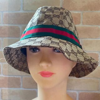 GUCCI  人気のGG柄ハット(値引き可能)