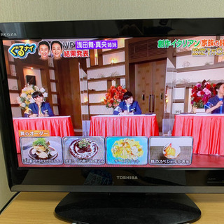 TOSHIBA 液晶カラーテレビ（22A8000）の画像
