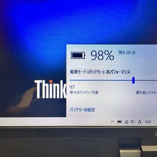 美品　Think Pad SL510 すぐに使えます！SSD搭載の画像