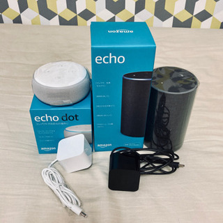 Amazon echo 2台　アマゾンエコー