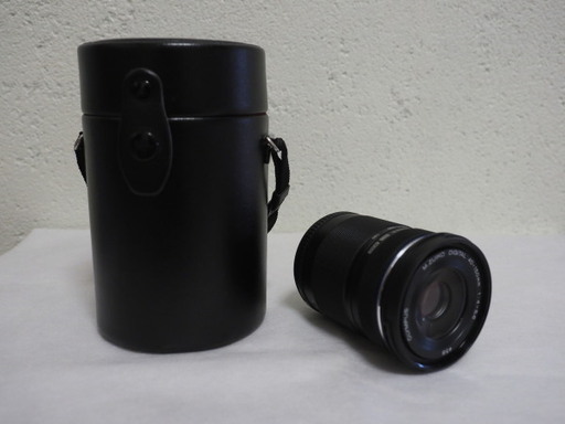 （売約済）【定価56,050円】OLYMPUS M.ZUIKO DIGITAL ED 40-150mm F4.0-5.6 R ブラック F4-5.6  + レンズ用ハードケース セット オリンパス 望遠レンズ