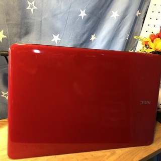 ☆彡大人気ＮＥＣリノベーションパソコン💗高速ｉ５/爆速ＳＳＤ２４０ＧＢ/人気のラズベリーレッド☆美麗美品/Ｗｉｎ１０/Office2019付/15.6ｲﾝﾁ/メモリ4G/無線ＬＡＮ/ＤＶＤ・ＣＤ再生ソフト付　No.2007002の画像