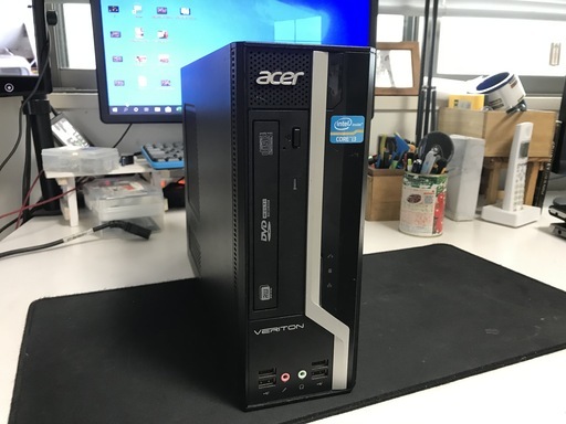 Windows 10 Pro acer Veriton X4610 Core i3　4GB HDD 250GB
