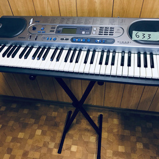 ③633番 CASIO✨電子ピアノ✨LK-41‼️