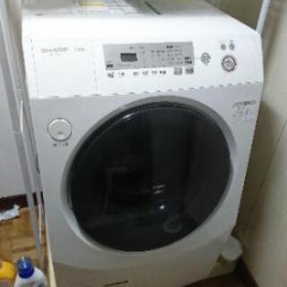ドラム式洗濯機 シャープ ２０１２年製 マンションOK