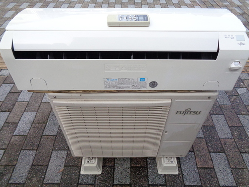 ◆富士通 ルームエアコン AS-J22C-W 6畳程度 2014年製