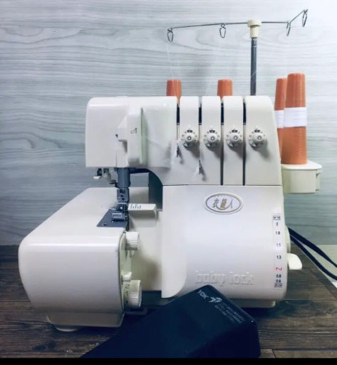 お取引中です。ロックミシン４本糸　衣縫人　整備済み　JUKI