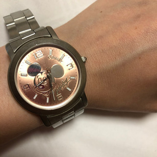 ジャンク　ミッキー　アナログ腕時計の画像