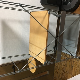 無印良品パソコンラック　パソコン台　スチールユニットシェルフの画像