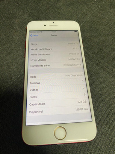 iPhone 6s カスタム 128 GB  Softbank