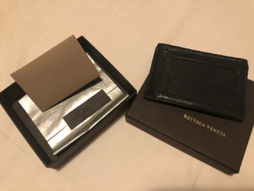 【人気ブランド！】定番商品！使用約半年！ボッテガヴェネタ パスケース・定期入れ